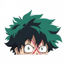

Creative decals My Hero Academia Bakugo Peeker Anime Car Stickers Vinyl Decal for Window Trunk Custom Printing Decor PVC13x12cm