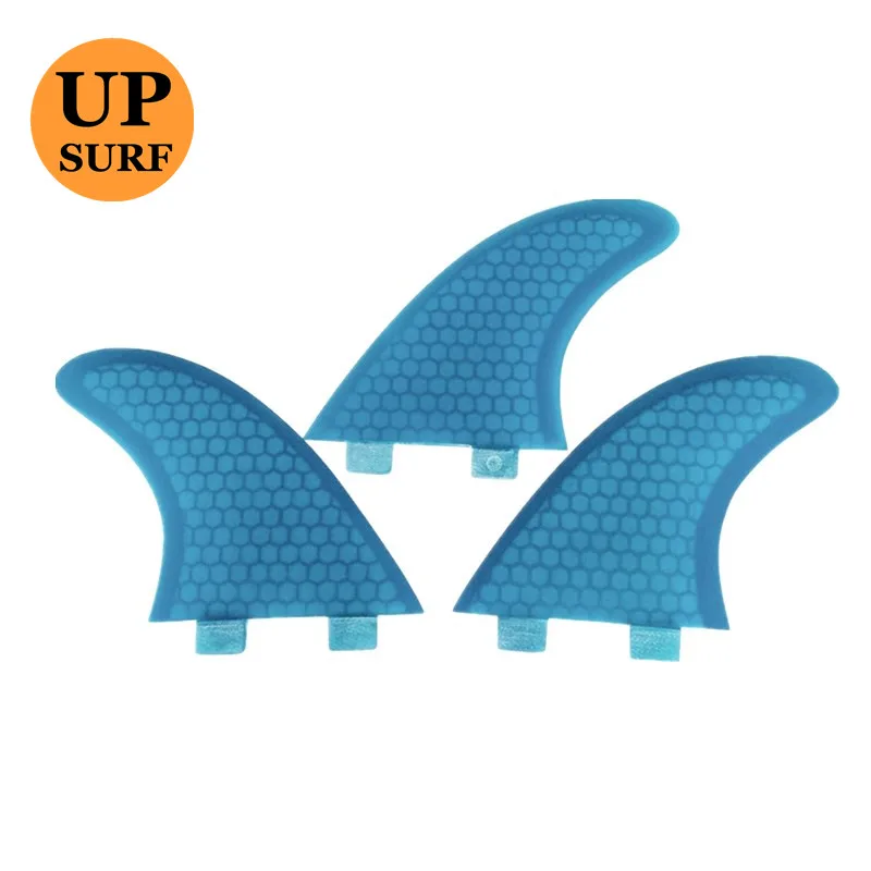 

pure blue FCS G3/G5/G7 Fin Blue Fiberglass Quillas SUP Surfboard Fin G5 Fins in Surfing
