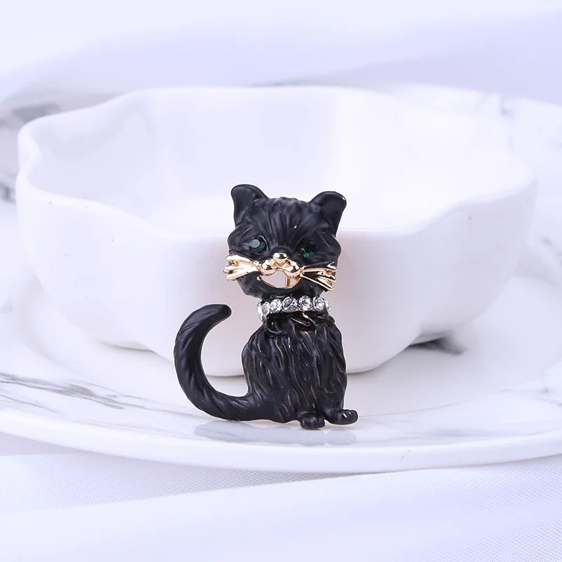 Unisex Cat Brooch Sweater Accessories Party Gift Costume animal brooch,cartoon brooch,clothing brooch,pin brooches