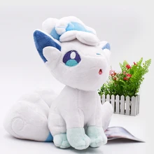 Аниме Vulpix Ninetales, плюшевая игрушка, куклы, рождественский подарок