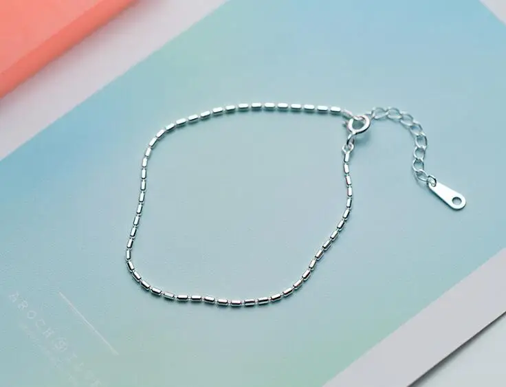 

SPB13 2019 year most hot sell fine silver bracelet have different size choose