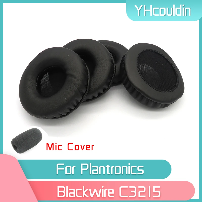 

Вкладыши YHcouldin для наушников Plantronics Blackwire C3215, Сменные аксессуары для наушников из мятой кожи