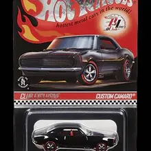 Hot Wheels машинка Red Line Club CUSTOM CAMARO Коллекционная серия металлические Литые модели автомобилей детские игрушки подарок