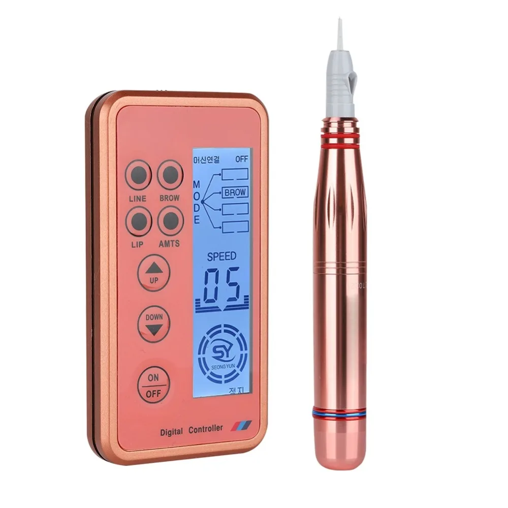 

CHARMANT II Korean Semi-permanent Tattoo Machine Eyebrow Lips Digital Electronic Permanent Makeup Device Tattooing Microblading
