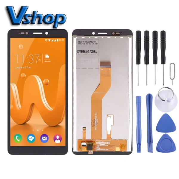 Для Wiko Jerry 3 ЖК-экран и дигитайзер полная сборка для Запчасти | Мобильные телефоны