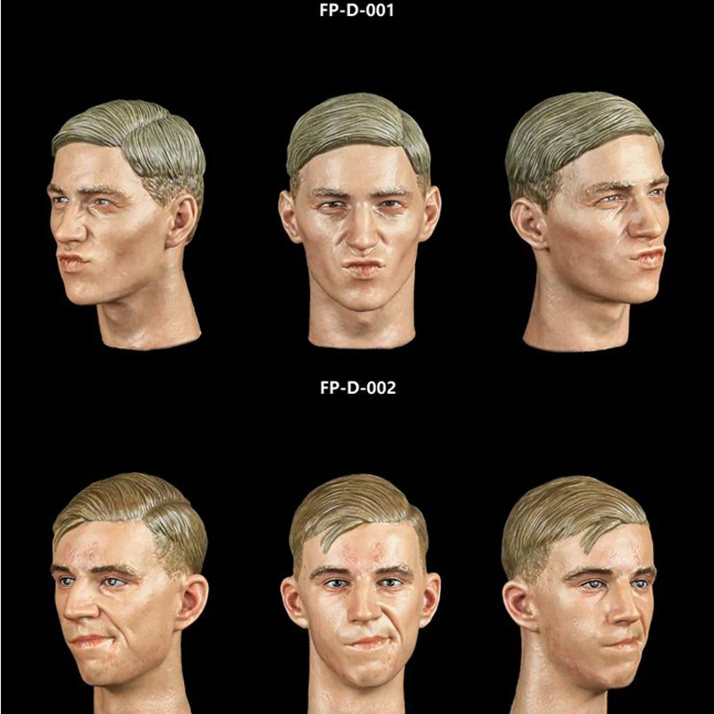 1/6 фигурка Facepool FPD001 Молодежная мужская голова лепка из ПВХ резьба с