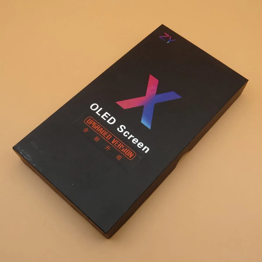 ZY жесткий Oled ЖК-дисплей сенсорный экран дигитайзер сборка для iPhone X Замена