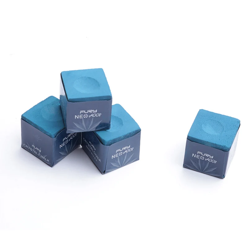 

high quality billiard accessories comfortable and smooth Fury Crystal snooker chalk pool cue chalk
