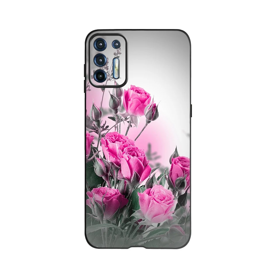 Silicone Soft Back Cover Phone Case with TPU Bumper