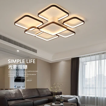 

Ceiling-Lamp Lighting-Fixture Living-Room Bedroom LED Modern Home-Design Study for New-Product