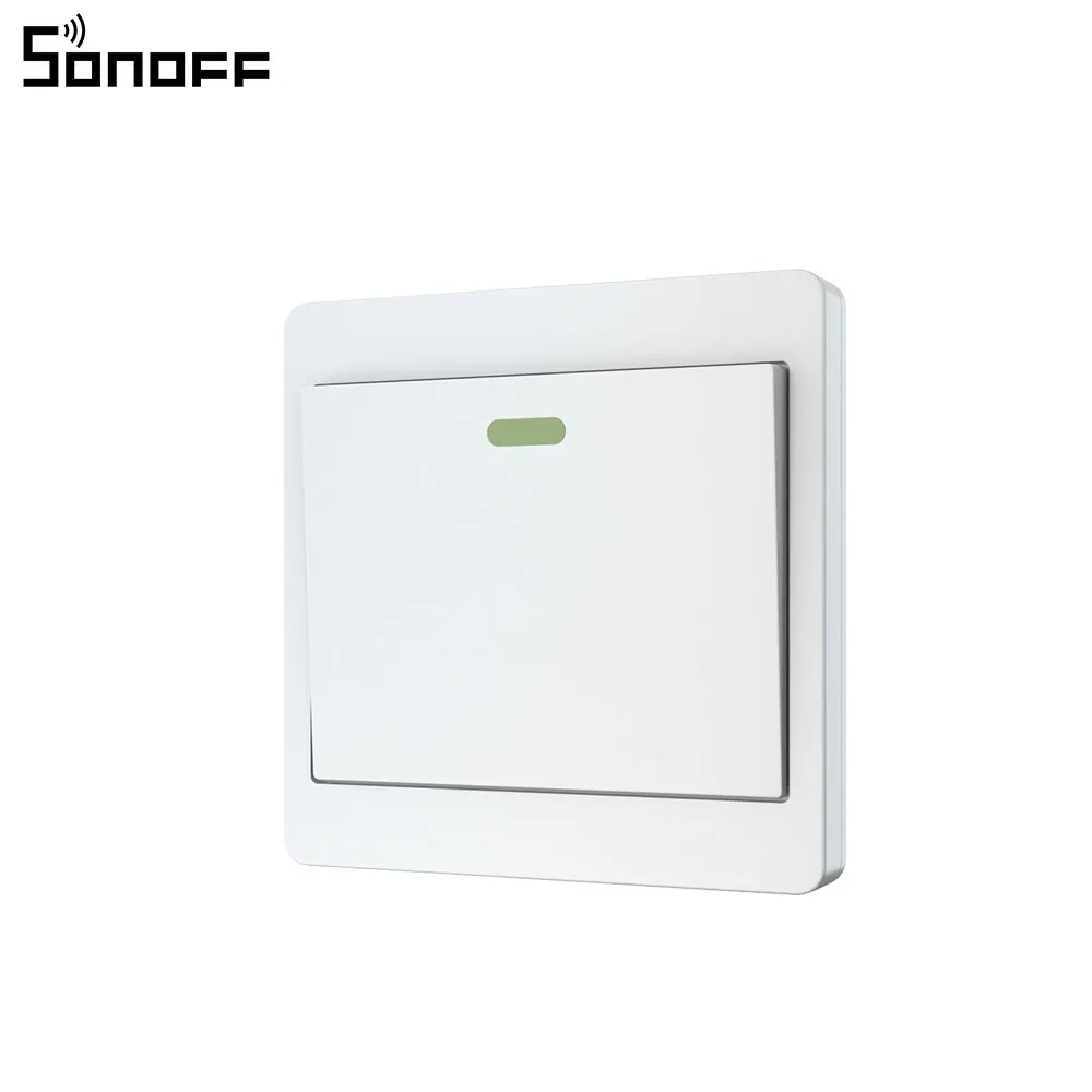 Наклейка на выключатель SONOFF 433 с пультом дистанционного управления 86 типа RF МГц
