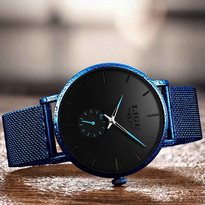 Watch Men 2021 LIGE Sale Link $ 14.99 Fashion Business Men Watches Top Brand Luxury Waterproof Casual Simple Quartz Watch
