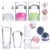 1Pc Clear Jelly Marshmallow Silicone Nail Stamper Refill Head Replacement 2.8 3.5 3.9 cm with Box Nail Stamps