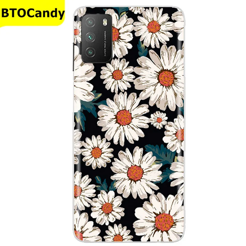 pouch mobile For POCO M3 Case Soft Silicone Back Phone Case for Xiaomi Poco M3 Pro 5G Back Cover Soft TPU Coque for POCO M 3 M3 Silicone Case best iphone wallet case Cases & Covers