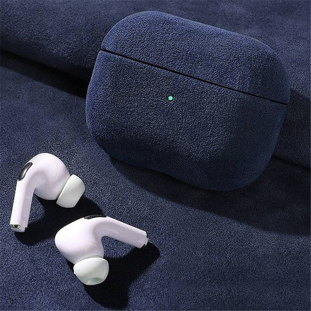 Alcantara Case for AirPods Pro Earphone Accessories fur Leather Case for AirPods 3 2 1 Wireless Bluetooth Headset Cover