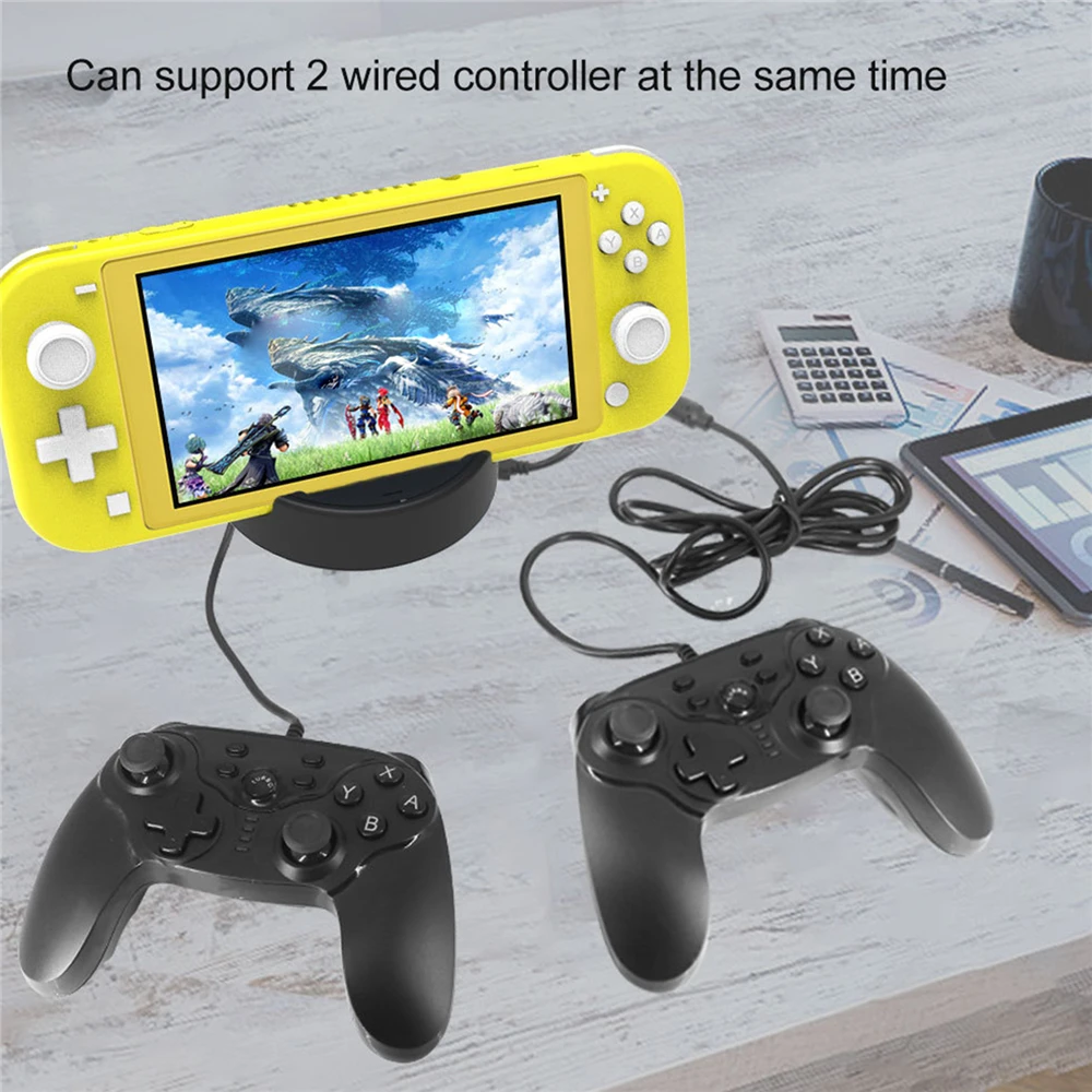 Для зарядной док-станции NAND Lite подставка для охлаждения хранения для консольного переключателя NAND Lite с 2 usb-портами для зарядки