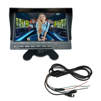 

7 Inch HD 800*480 TFT Color LCD Screen Car Rear View Camera Monitor Auto Parking Backup Reverse Monitor System