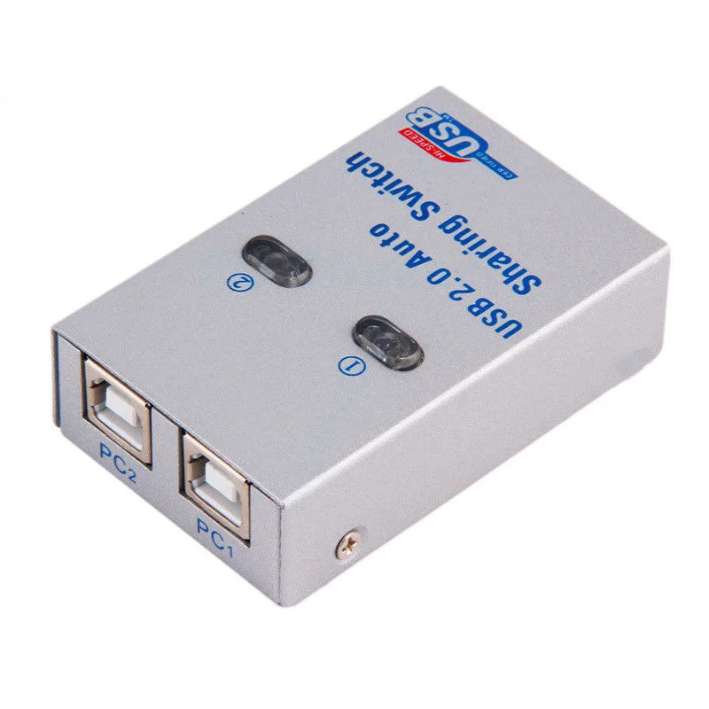 

for scanner 2 Ports USB 2.0 Auto Sharing Switch Hub Selector Switcher for Printer Scanner 2-port USB2.0 print sharer Drive CD