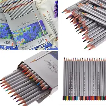 

72 Colors Oil Base Marco Fine Art Drawing Non-toxic Pencils For Artist Sketch