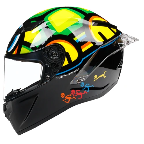 Последние предложения Полнолицевой мотоциклетный шлем Capacete Casco De Moto DOT утвержденный Capacete для гоночного руля - Цвет: 3