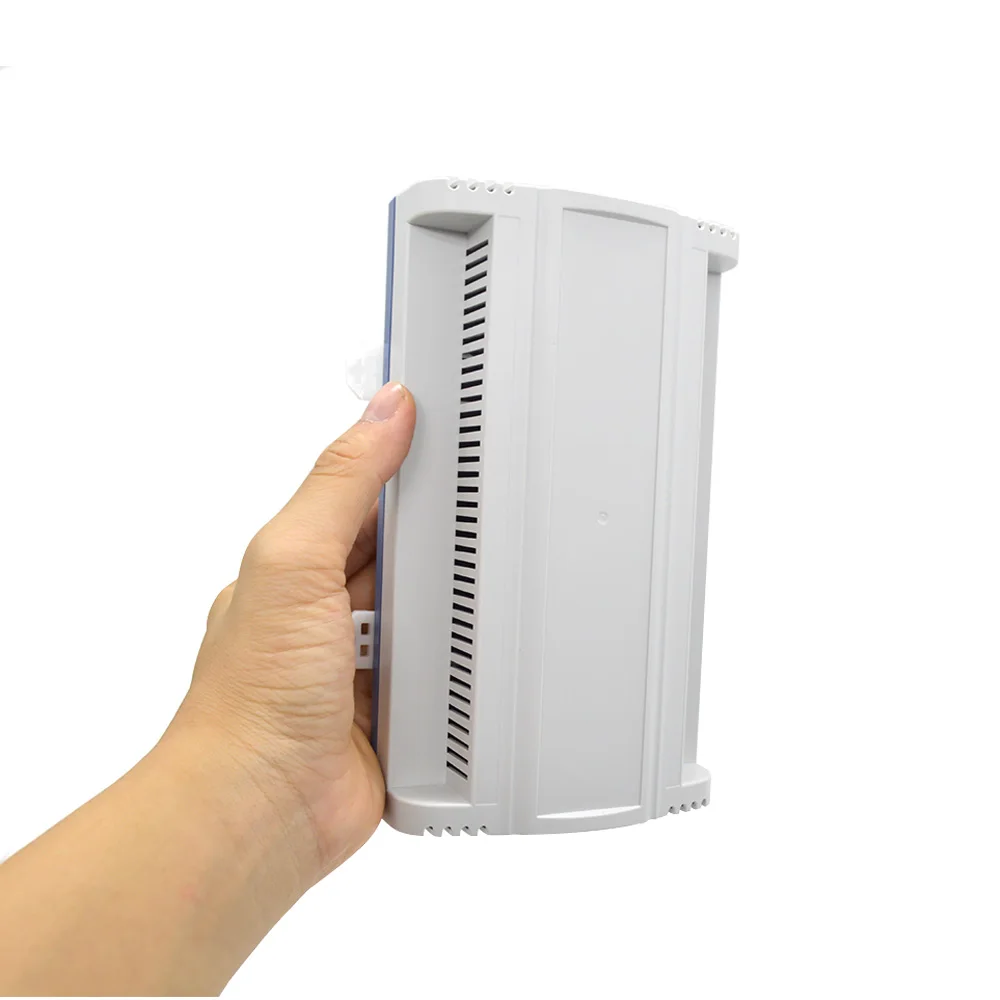

4 pcs/lots SZOMK IP54 din rail plastic enclosure for terminal blocks 193*112*56mm
