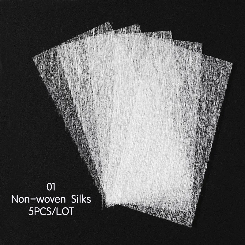 1 Roll Nail Repair Fiberglass Silk Wrap Nail Reinforce Nail Protector Wrap 3*100cm White UV Gel Acrylic Nail Art Tool - Цвет: A