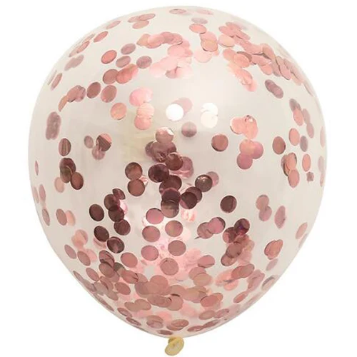 Rose Gold 50 шт. Свадебная вечеринка невесты быть латексные конфетти для воздушного шара балон набор девичник украшения для девичников команда свадебный душ - Цвет: Rose Gold