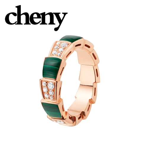 Cheny fit bulgaria, кольца из стерлингового серебра 925 пробы, дизайн cion, двухстороннее Черное и белое коктейльное Брендовое кольцо, модное ювелирное изделие для женщин