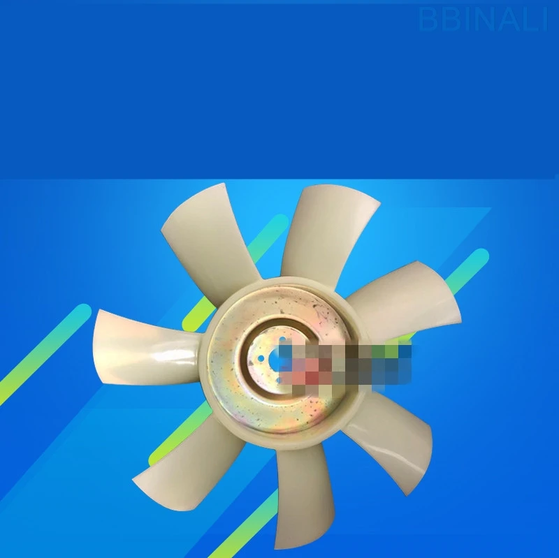 Для HITACHI ZX ZAX60/70 SANY SY 60/75 4JG1 лопасть вентилятора двигателя экскаватора Вентилятор охлаждения лезвия экскаватора аксессуары