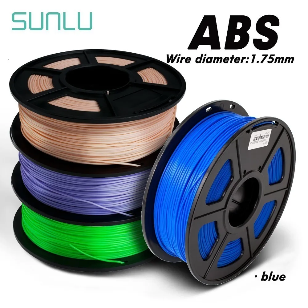 SUNLU ABS 3d Принтер Нити сублимации пустой принтер пластик нити 1 75 мм кг с катушкой