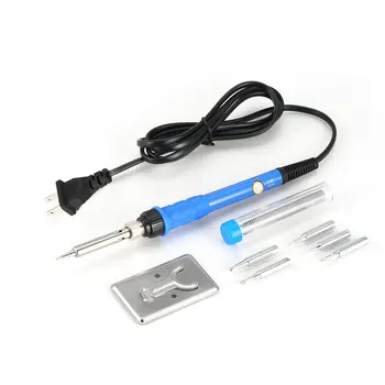 

Adjustable Temperature Electric Soldering Iron Kit Welding Repair Tools Solder Station Heat Soldering Pencil Tool Kit