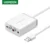 UGREEN 2 RCA USB Звуковая карта Аудиоинтерфейс 3,5 мм USB Адаптер к Динамику Микрофон для Ноутбука Внешняя Звуковая карта