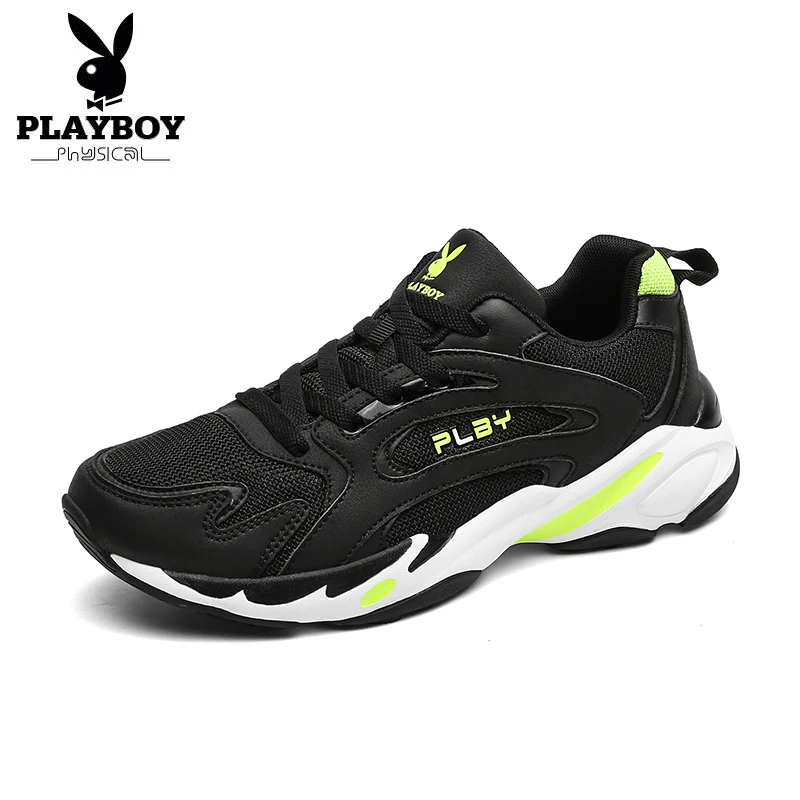 PLAYBOY/Новинка; Повседневная обувь; мужские кроссовки; Мужская обувь; удобная мужская обувь на плоской подошве; модная обувь для прогулок и отдыха; Tenis Masculino; PL615146