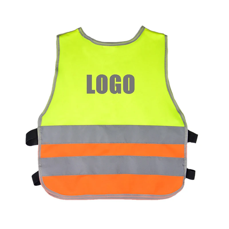 Gilet de sécurité réfléchissant pour enfants, gilet respirant  d'entraînement à l'école pour enfants, bandes réfléchissantes haute  visibilité - AliExpress