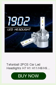 Tefanball светодиодный 12V лампы для передних фар Светодиодный H7 H4 9003 HB2 H1 H11 9005 HB3 9006 HB4 светодиодный 60 Вт 9600LM 6000 К супер яркие светодиоды с чипом CSP T9