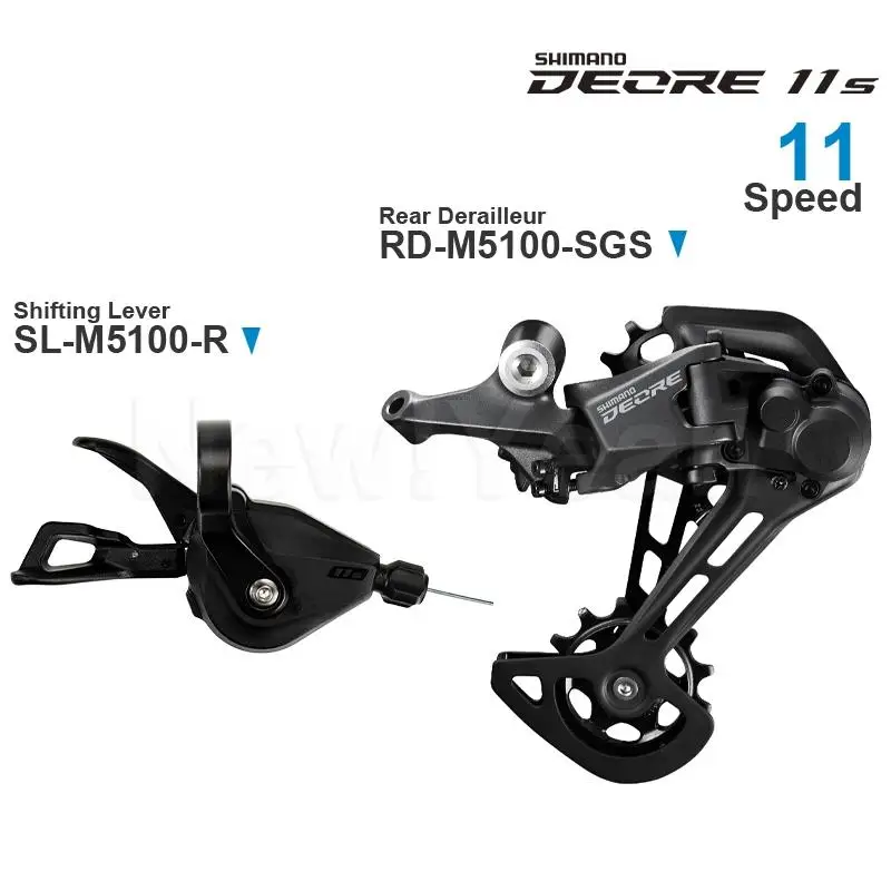 シマノ DEORE M5100 リアディレイラー，シフティングレバー 新品SHIMANO シマノ DEORE／シフティングレバー11S SL-M5100-R／リア
