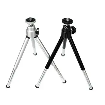

500pcs/lot Tripods tripe cellular phone camera mobile holder monopod stand clip aluminium extension tripod for phone trip