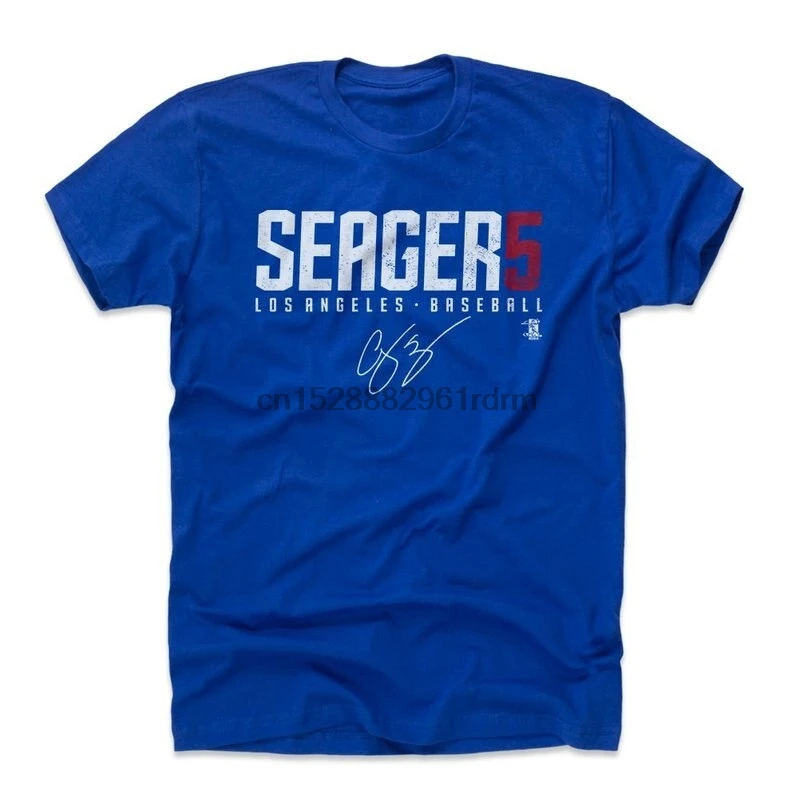 Одежда 500 уровня рубашка Corey Seager бейсбольная мужская одежда в Лос-анжелесском