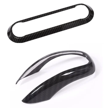 

for Alfa Romeo Giulia Stelvio 2016 - 2018 Abs Center Air Conditioning Adjustment Frame & Abs Gear Shift Head Cover