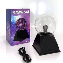  LAYSDA usb night light induction modern minimalist table lamp birthday gift touch ion ball lightning magic electrostatic ball 