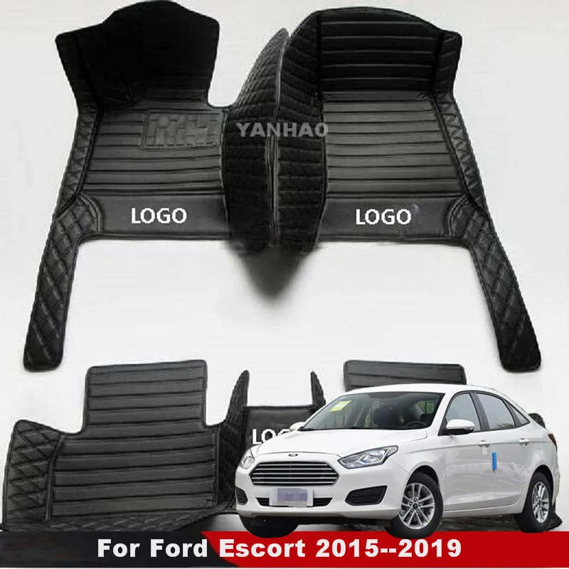 

Carpets For Ford Escort 2019 2018 2017 2016 2015 Car Floor Mats Styling Interior Accessories Dash Foot Pads Rugs Decoration
