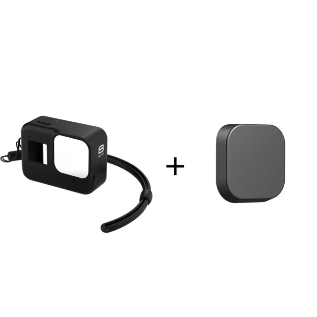 Protective Silicone Case For Gopro Hero 8 Black Protect Lens Cap Cover