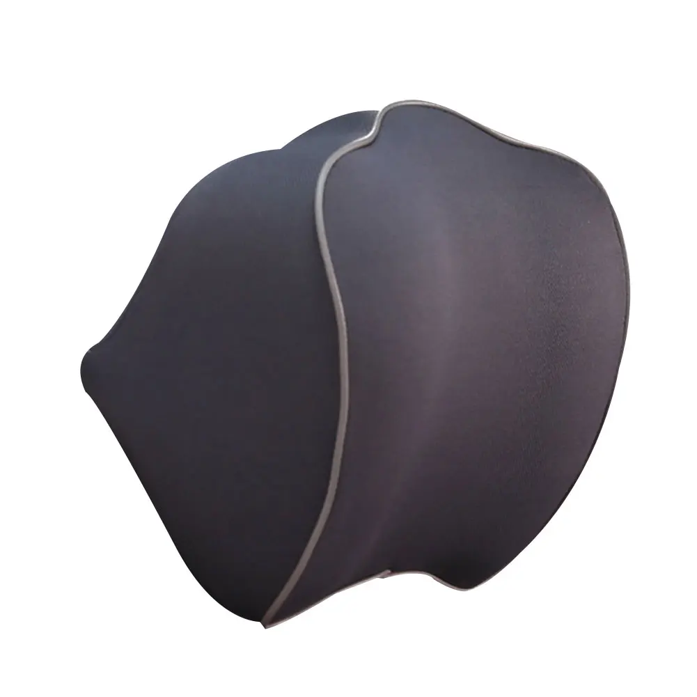 Headrest Car Neck Pillow Seat lumbar Pillow in auto back Head rest Memory Foam Fabric For chair Travel Support Cushion covers