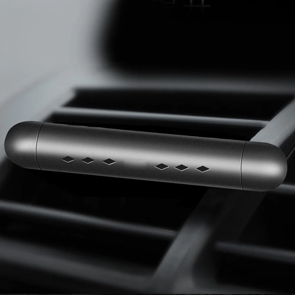 8*2*2 см освежитель воздуха для автомобиля, подставка для бальзама, для создания свежей атмосферы, алюминиевый сплав, растительный экстракт, украшение салона автомобиля