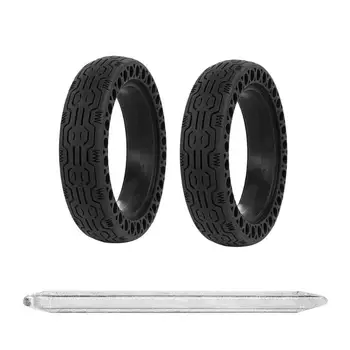 

2pcs Tires Electric Scooter Front Rear Tyres with Crowbar for Xiaomi M365