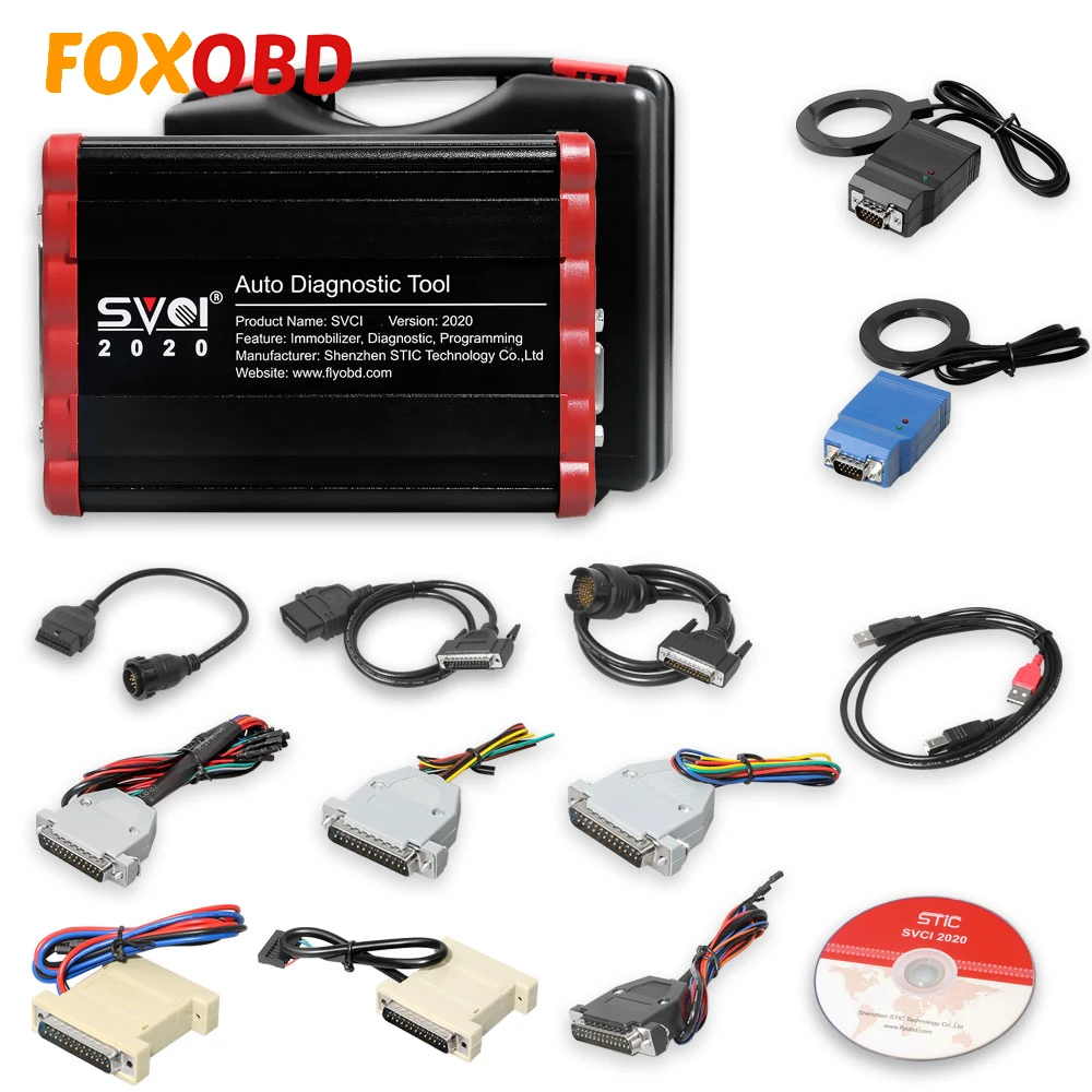 SVCI 2020 Key Programmer Tool No activation required Diagnostic Tool ABRITES Commander for VAG V37.0 for BMW V10.5 OBD2 Key prog SVCI 2020 Key Programmer Tool No activation required Diagnostic Tool ABRITES Commander for VAG V37.0 for BMW V10.5 OBD2 Key prog