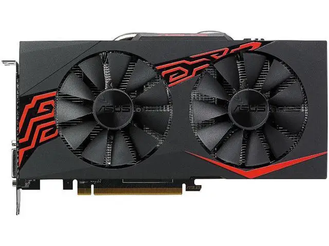 Kopen GEBRUIKT, ASUS RX 570 4G grafische kaarten 7000MHz GDDR5 256bits HDMI + DP PCI X16