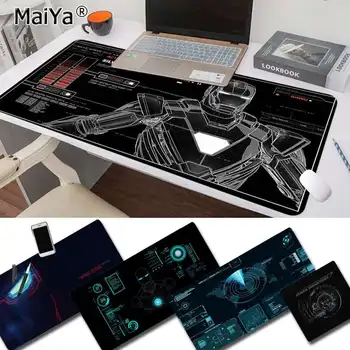 

Maiya Marvel Iron Man Jarvis stark industries Durable Rubber Mouse Mat Pad Free Shipping Large Mouse Pad Keyboards Mat
