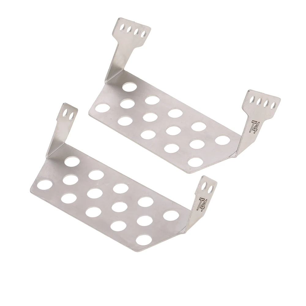 

Metal Front and Rear Stainless Steel Chassis Protector Board for RC Car 1/10 Traxxas TRX-4 RC Rock Crawler RC Truck Toys Parts