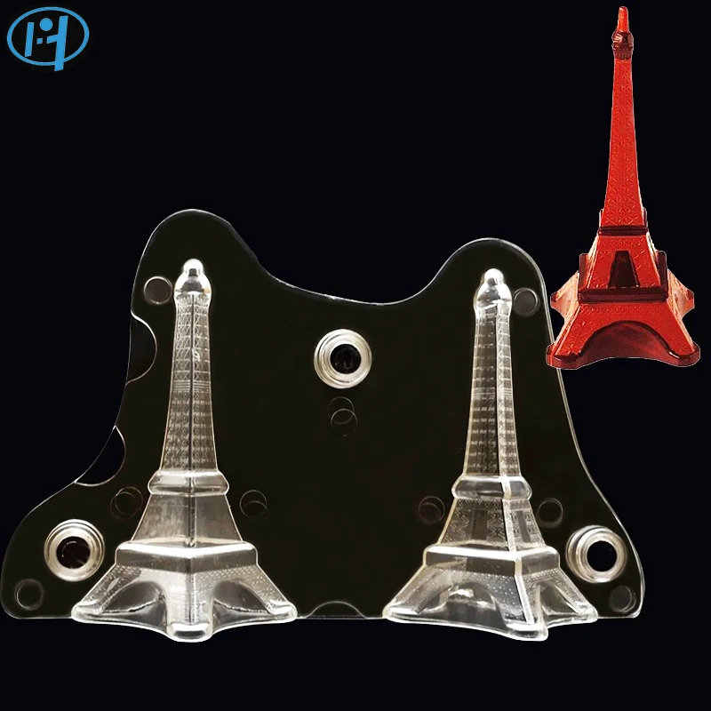Moule A Chocolat Tour Eiffel 3d Outils De Decoration De Gateaux A La Maison Accessoires De Cuisine Aliexpress